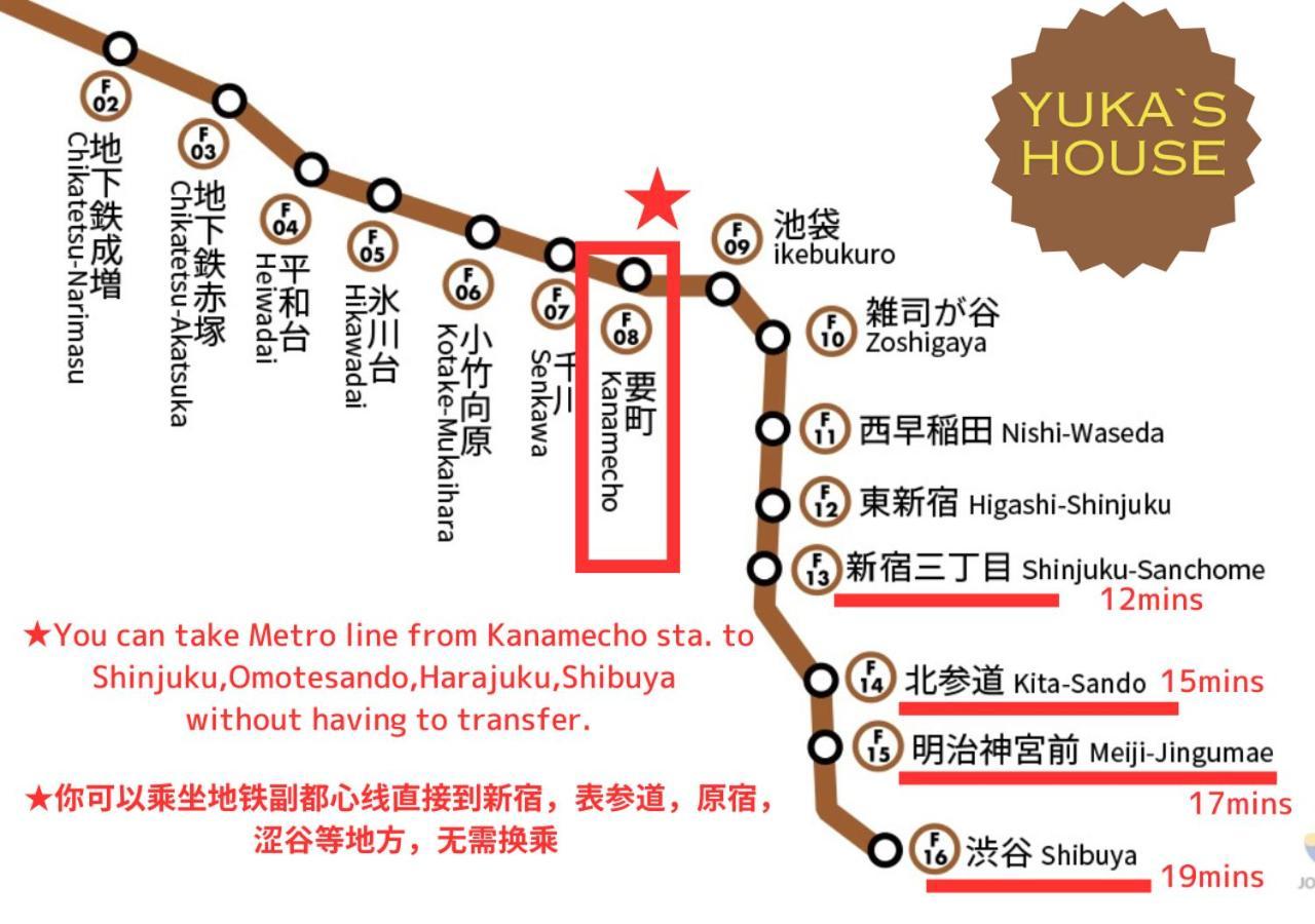 M Ikebukuro Apartment 205 Τόκιο Εξωτερικό φωτογραφία